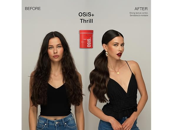 (2 Pack) Schwarzkopf Osis Thrill Elastic Fibre Gum, 3.38 oz