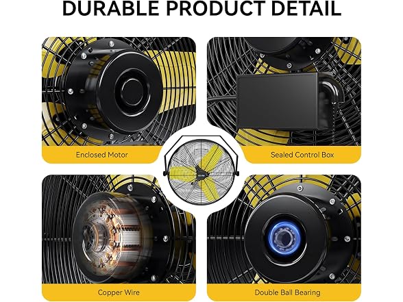 CCGIRU BC2199526065853 Wall Mount Fan