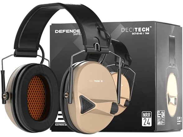 Decitech DCT-E1-01 E1 Active Hearing Protection
