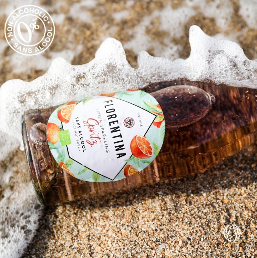 4 Pk Florentina Organic Non-Alcoholic Spritz + Bellini - Gallery 17