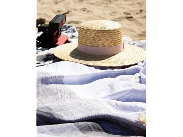 Teema Large Turkish Beach Towel- Grey
