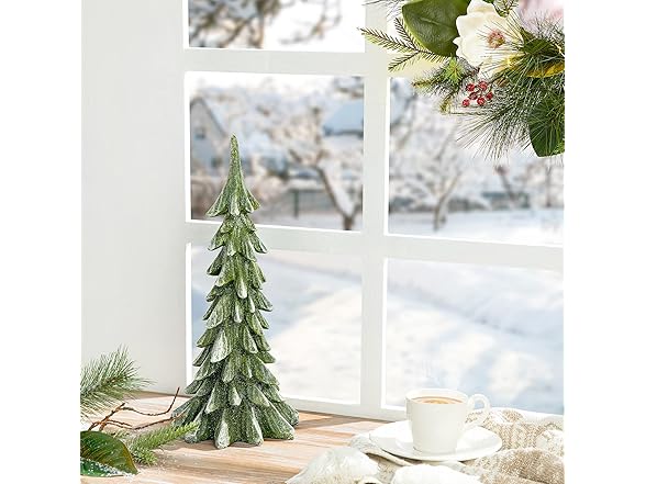 Glitzhome 14.75" H Tabletop Christmas