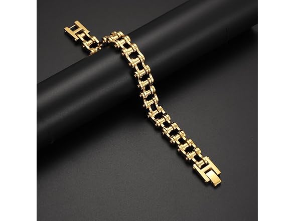 XINXUSP Motorcycle Bracelet Gold