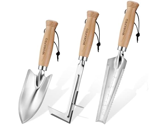 WORKPRO Garden Tool Set 3 Pcs Green