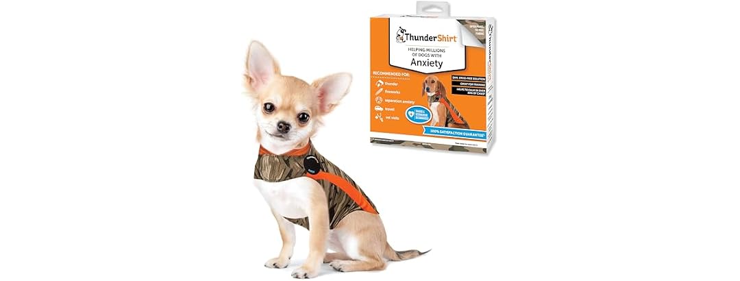 ThunderShirt for Dogs, XX Small, Camo Polo