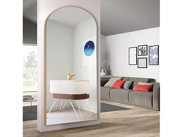 NeuType Arched Full Length Mirror, 71"x32"