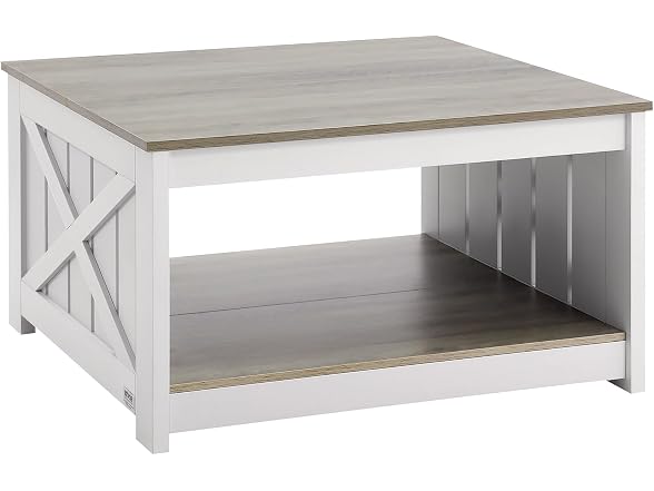 31.5" Square Farmhouse Coffee Table