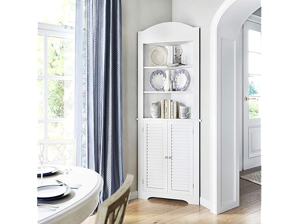 RiverRidge Ellsworth Tall Corner Cabinet