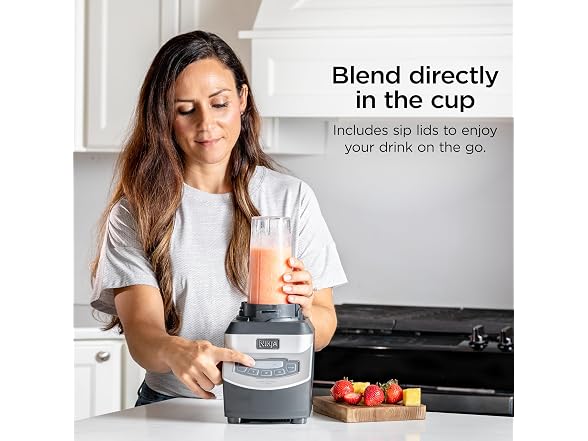 Ninja Professional Blender with Nutri Ninja Cups