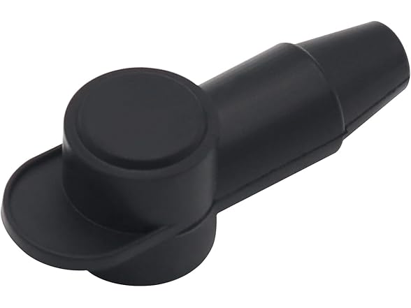 Silicone Ring Terminal Covers 8 Black