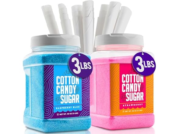 The Candery Cotton Candy Floss Sugar (2 Count)
