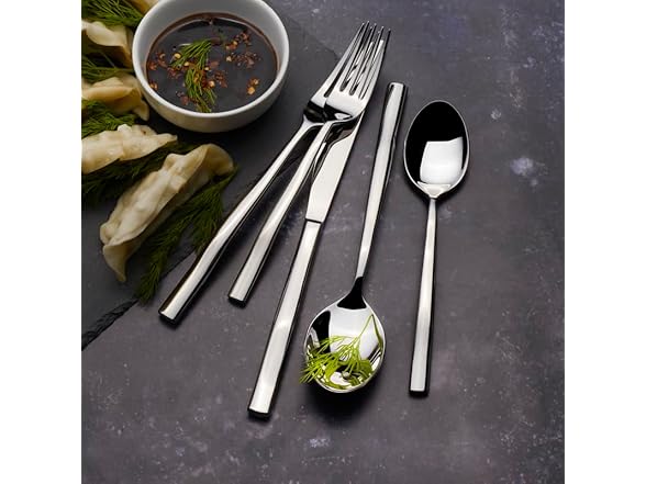 Towle Living April 18.0 Forged 20 Piece Stainless Steel Flatware Set