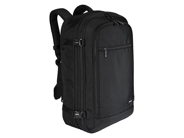 Amazon Basics Travel Backpack, Black