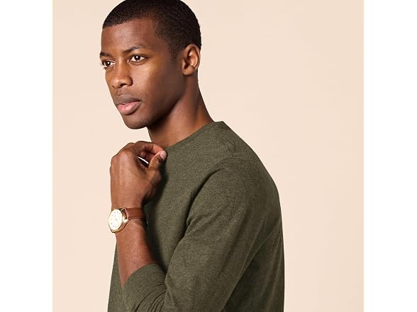 Amazon Essentials Men Slim-fit Long-sleeve T-shirt