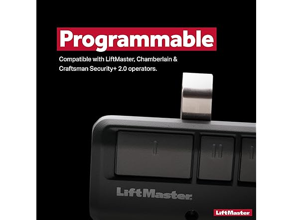 LiftMaster 893Max Security+ 2.0 Remote (3-Button)