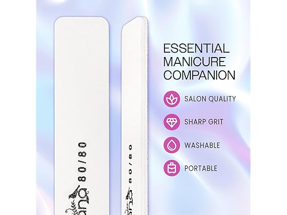 PANA Jumbo Double-Sided Emery Nail File