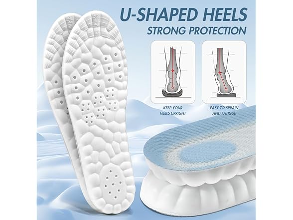 XINIFOOT Cloud Insoles for Men & Women
