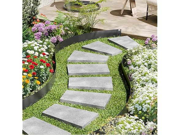 VEVOR 5-pack Steel Garden Edging Borders