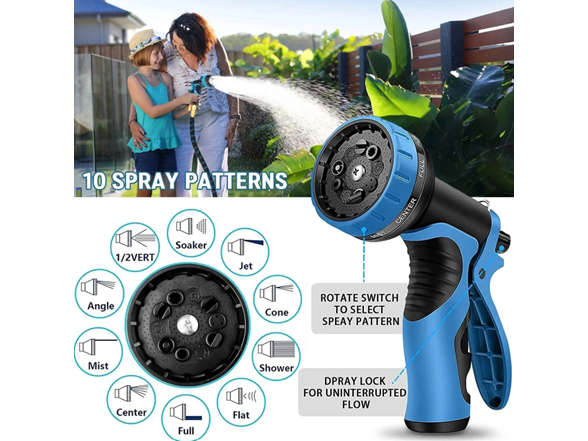 Expandable Garden Hose w/ Spray Nozzle - Gallery 2