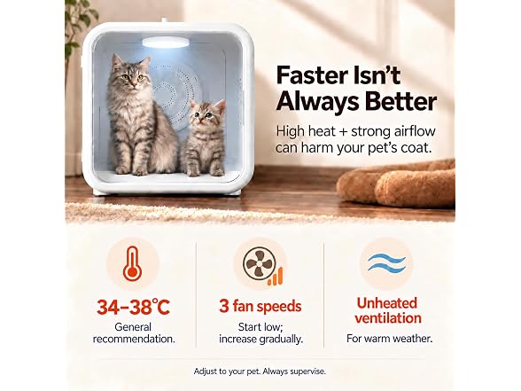Blisspire Small Pet Dryer Box