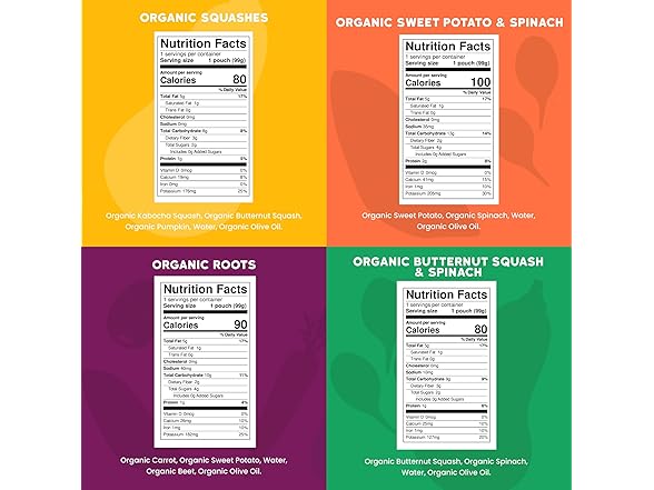 Serenity Kids Veggie Puree 8pk