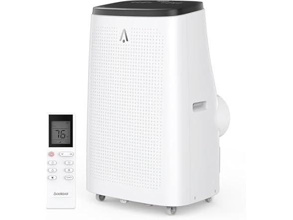 Vossfamul 700sqft 14,000 BTU Portable AC