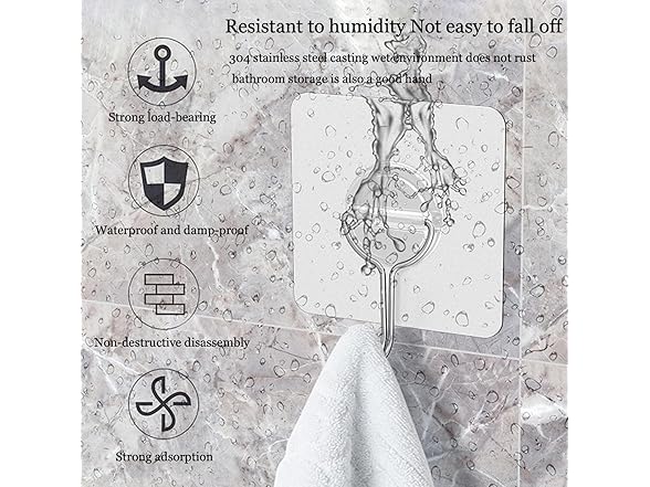 MAGPIE Duty Wall Hooks Self Adhesive Hooks