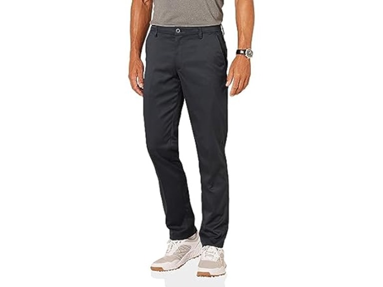 Amazon Essentials Men's Slim-Fit Stretch Golf Pant, Navy, 28W x 28L