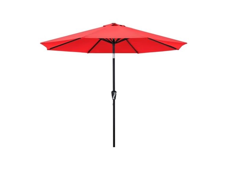ABCCANOPY 10FT Patio Umbrella Red