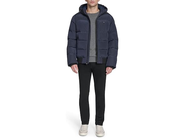 Tommy Hilfiger Men Hooded Snorkel Jacket (X-Large)