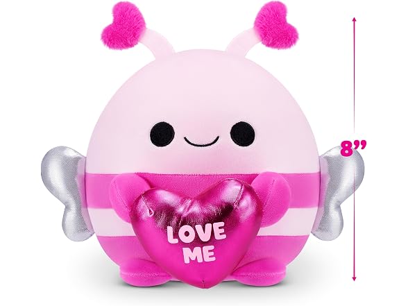 Snackles Bumblebee with Heart-Shape Chocolate