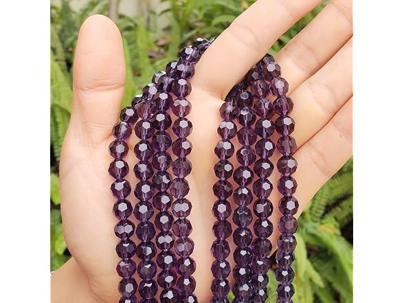 700pcs Czech 8mm Faceted Round Crystal Glass Loose Beads