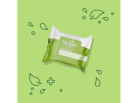 Simple Kind to Skin Facial Wipes Gentle