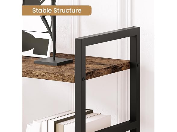 GAOMON 54" Triple Wide 4-Tier Bookshelf - Gallery 7