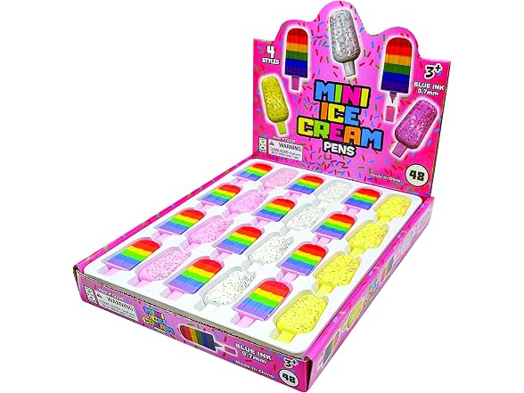 Raymond Geddes Mini Ice Cream Pens (48 per Bag)