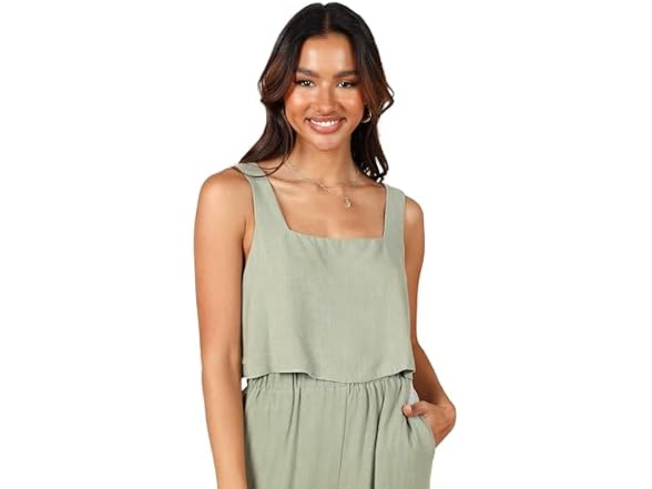 Petal & Pup (XL) Eleanor Cropped Top Black