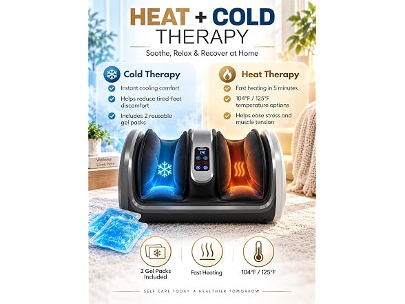 AEPR Shiatsu FSA Foot Massager with Heat