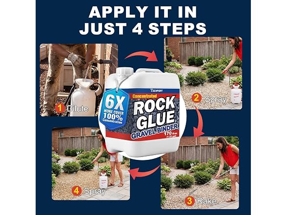Teexpert Rock Glue for Landscaping