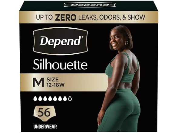 Depend | Silhouette 56 Count