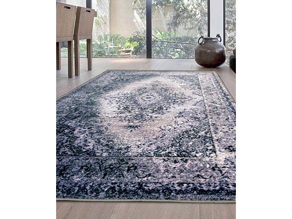 Superior Indoor Large Area Rug 6' x 9' Grey