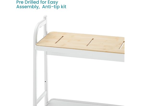 Home Zone Living CAD6235U 5-Tier Wide Storage Organizer