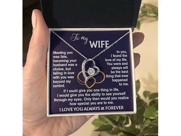 CALLA To My Wife Necklace