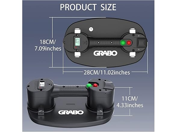 GP-1LI-FB-1S GRABO Pro-Lifter Heavy Lift, Versatile,
