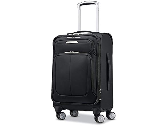 Samsonite Solyte DLX Softside Midnight Black, Carry-On 20-Inch