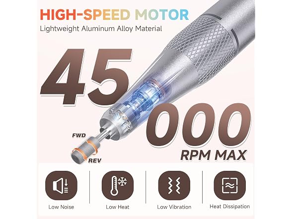 Puriom Portable Electric Nail File