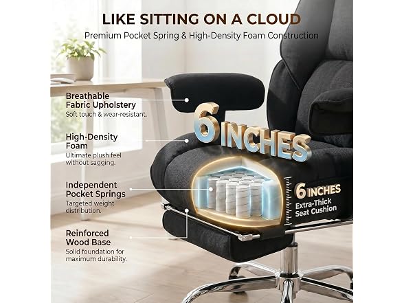 Big and Tall Office Chair 400lbs