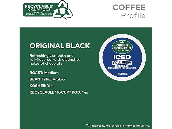 Green Mountain Black Cold Brew Coffee