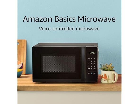 Amazon Basics Microwave, Small, 0.7 Cu. Black