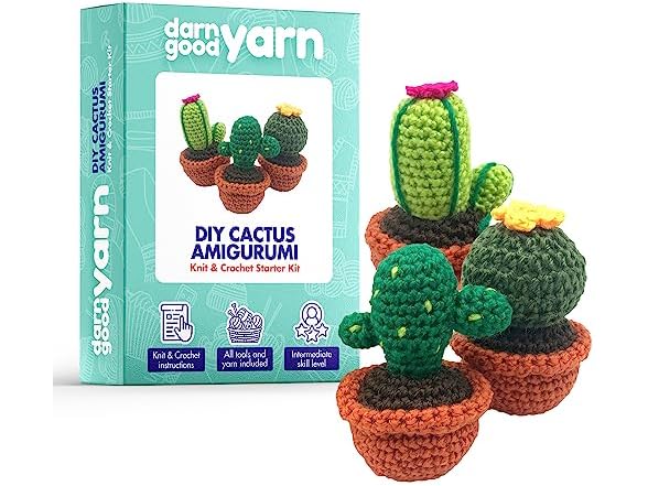 Darn Good Yarn Crochet kit for Beginners