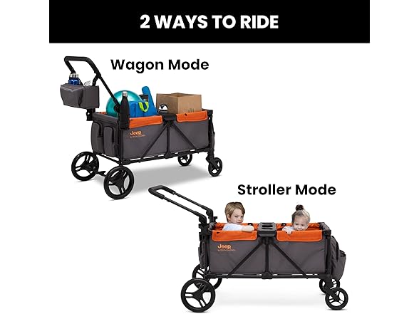 Jeep Sport All-Terrain Stroller Wagon